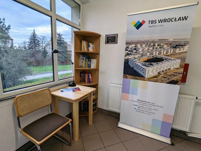 Nowości dla naszych klientów: biblioteczka i kącik dla dzieci w biurze przy ul. S. Przybyszewskiego
