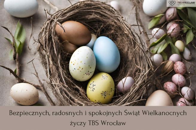 Życzenia na Wielkanoc dla mieszkańców TBS Wrocław