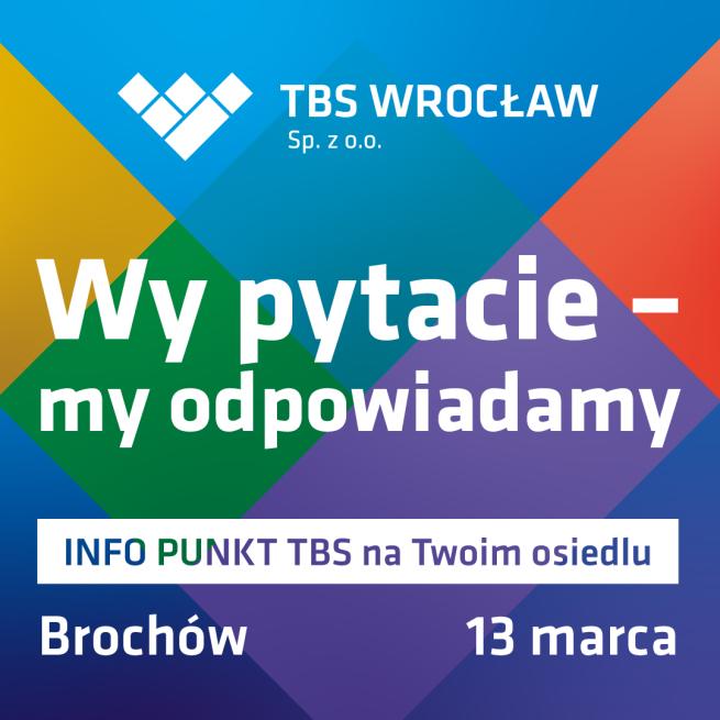 „INFO Punkt TBS” już w ten czwartek na Brochowie!